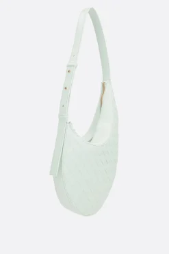 borsa hobo Drop small in Intrecciato nappa