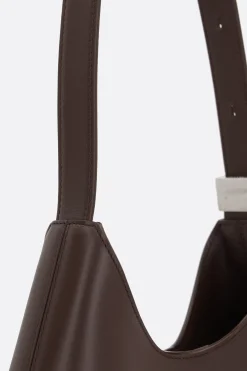 borsa hobo Eldorado media in pelle liscia