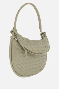 borsa hobo Gemelli Medium in Intrecciato nappa