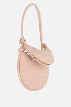 borsa hobo Gemelli Small in Intrecciato nappa