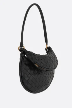 borsa hobo Gemelli Small in Intrecciato nappa
