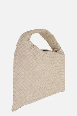 borsa hobo Hop large in Intrecciato Suede