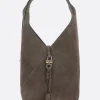 borsa hobo in suede