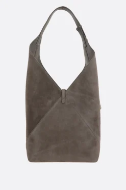borsa hobo in suede