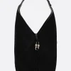 borsa hobo in suede
