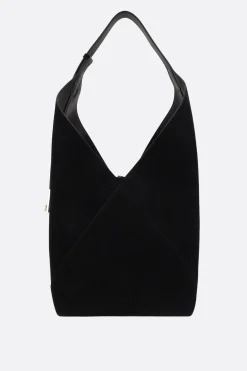 borsa hobo in suede