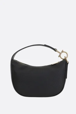borsa hobo mini North-South XS in pelle martellata