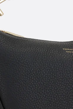 borsa hobo mini North-South XS in pelle martellata