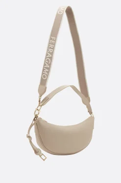 borsa hobo Smile small in pelle martellata