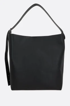 borsa hobo Square Belt large in pelle liscia