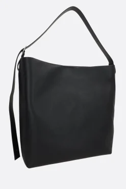 borsa hobo Square Belt large in pelle liscia