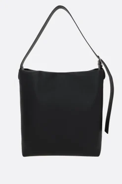 borsa hobo Square Belt media in pelle liscia