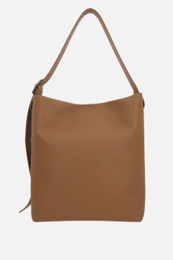 borsa hobo Square Belt media in pelle liscia