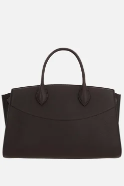 borsa New Ferragamo Studio soft large in pelle martellata
