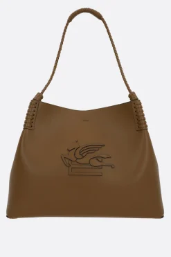borsa shopping Libra media in pelle liscia