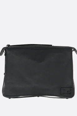 borsa Simply Fendi large in pelle semilucida
