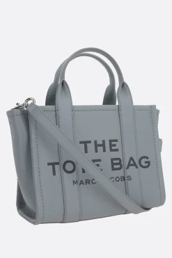 borsa The Small Tote in pelle martellata