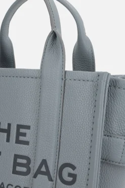 borsa The Small Tote in pelle martellata