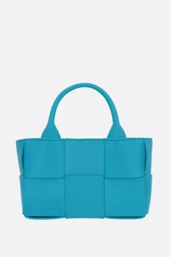 borsa tote Arco micro in Maxi Intrecciato nappa