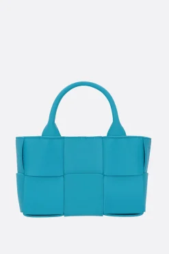 borsa tote Arco micro in Maxi Intrecciato nappa