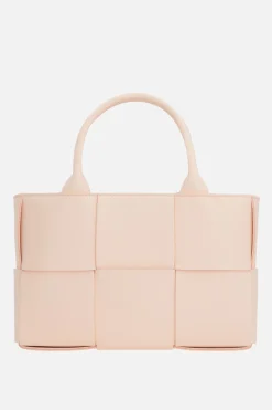 borsa tote Arco mini in Maxi Intrecciato nappa