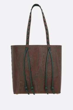 borsa tote Arnica 1984 in canvas resinato