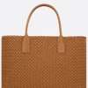 borsa tote Cabat media in Intrecciato nappa