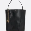 borsa tote Chloé Spin media in pelle martellata