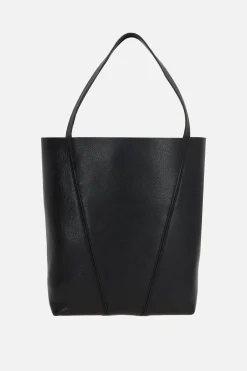 borsa tote Chloé Spin media in pelle martellata