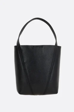 borsa tote Chloé Spin small in pelle martellata
