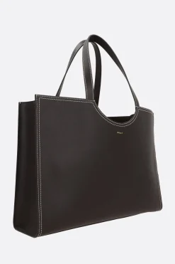 borsa tote Easy large in pelle liscia