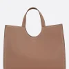 borsa tote Easy media in pelle liscia