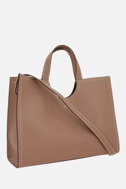 borsa tote Easy media in pelle liscia