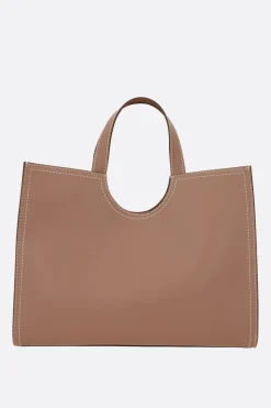borsa tote Easy media in pelle liscia
