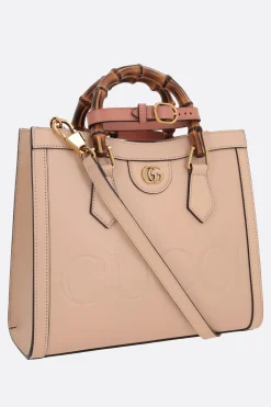 borsa tote Gucci Diana small in pelle liscia
