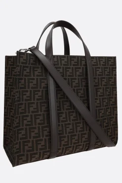 borsa tote in jacquard FF