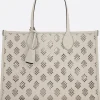 borsa tote in pelle GG laser-cut