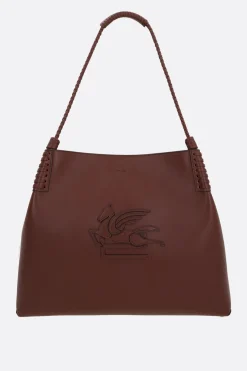 borsa tote Libra media in pelle liscia