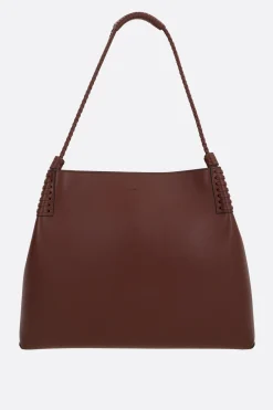 borsa tote Libra media in pelle liscia