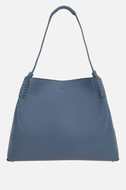 borsa tote Libra media in pelle liscia