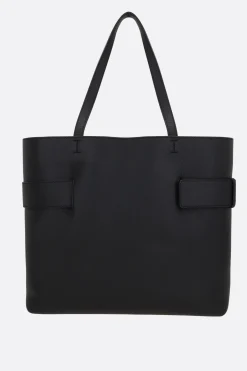 borsa tote McQueen Sling T-bar in pelle martellata