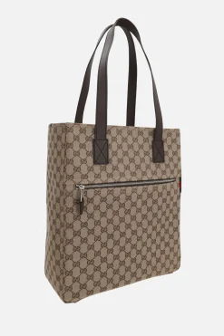 borsa tote media in tessuto GG
