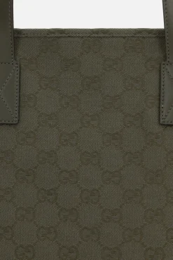 borsa tote media in tessuto GG
