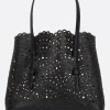 borsa tote Mina 25 in pelle laserata