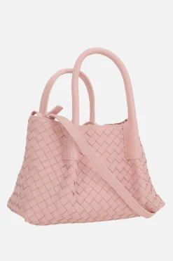 borsa tote Pinacoteca small in Intrecciato 10