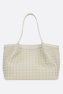borsa tote Secret small in nappa Mosaico