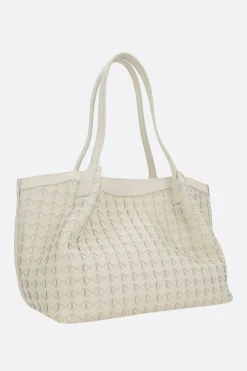 borsa tote Secret small in nappa Mosaico