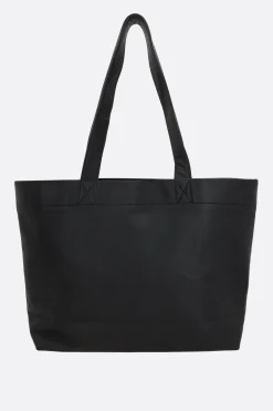 borsa tote Signature in pelle martellata