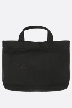 borsa tote Signature mini in pelle martellata