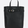 borsa tote Voyou mini in pelle martellata